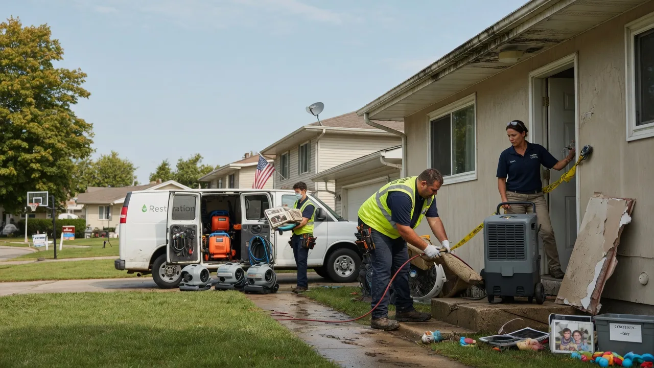 Water Damage Restoration in Pylesville, MD near me